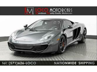used 2013 mclaren mp4-12c base