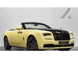 2022 rolls-royce dawn black badge a vendre