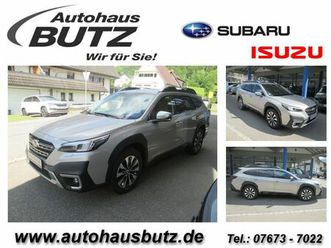 subaru outback 2.5i, platinum, leder hell