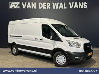 ford transit 2.0 tdci 130pk l3h2 euro6 airco | camera | navigatie | android auto | cruisecontrol | parkeersensoren stoelverwarming, verwarmde voorruit, 2500kg t