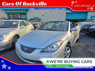 used 2006 toyota camry solara sle v6