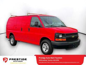 used 2016 chevrolet express 2500 work van