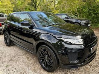 2019 land rover range rover evoque