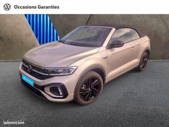 volkswagen t-roc cabriolet 1.5 tsi evo2 150ch r-line dsg7