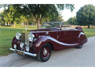 1948 rolls-royce silver wraith for sale