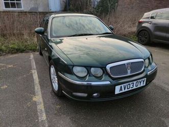 ROVER 75 2003-rover-75-club-se-1-8t-last-of-the-line-british-classic-12-months-mot-65k
