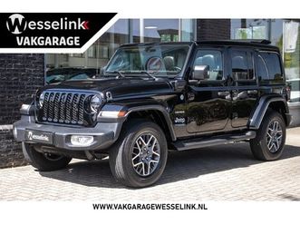 jeep wrangler unlimited - 4xe 380 sahara sky-one softtop - phev