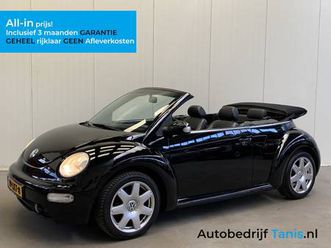 volkswagen new beetle cabriolet - 2.0 highline airco-leder-pdc-lmv