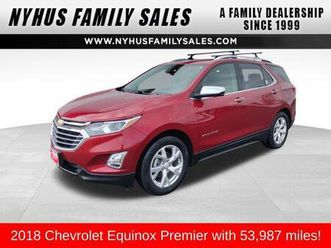 used 2018 chevrolet equinox premier