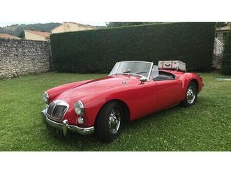 1960 mg mga rouge manuel conduite à gauche in terrats, fr...