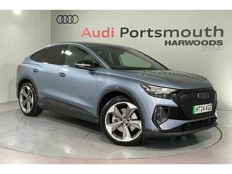 audi q4 sportback e-tron black edition 45