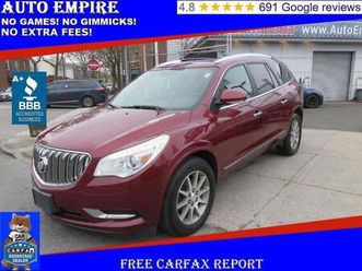 used 2016 buick enclave leather