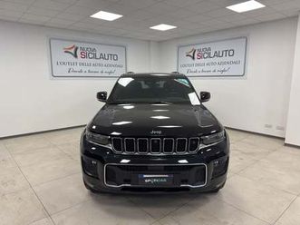 jeep grand cherokee 2.0 phev atx 4xe overland del 2023 usata a carini