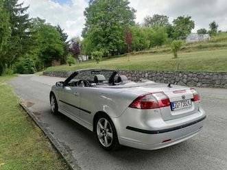 saab 9-3, cabrio, vector, 2007