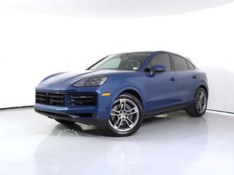 2024 porsche cayenne coupe awd