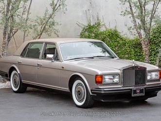 1991 rolls-royce silver spur ii