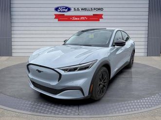 new 2025 ford mustang mach-e select