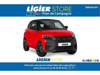 voiture sans permis ligier js50 elite neuve