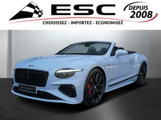 bentley continental gtc 4.0 v8t 782 hybride rechargeable