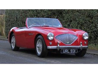 1955 austin-healey 100/4 rouge conduite à droite in royau...