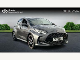 toyota yaris gr sport hatchback's 1.5 vvt-h gr sport e-cvt euro 6 (start/stop) 5dr
