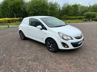 2014 vauxhall corsavan 1.3td sportive (95ps)(eu5)