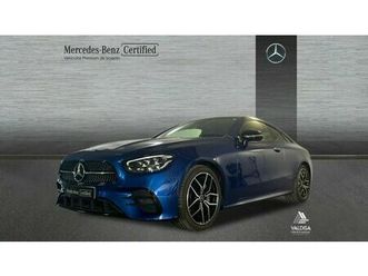 mercedes-benz clase e coupe / cabrio 220 d d amg line (euro 6d