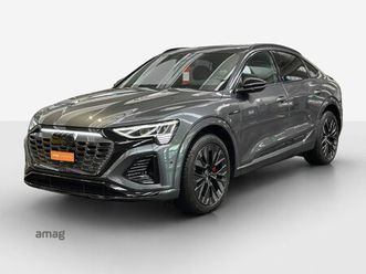 q8 sportback 55 e-tron black edition