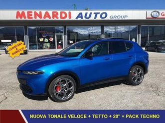 alfa romeo tonale 1.6 diesel 130cv tct6 veloce tetto apribile + techno