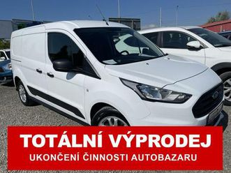 ford transit connect 1.5 tdci 88 kw l2 3-místa čr! skříň - skříň nafta