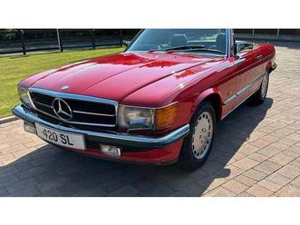 1988 mercedes sl class r107 420 sl