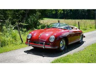 PORSCHE 356 A 1957-porsche-356-rot-manuel-4-vitesses-conduite-a-gauche