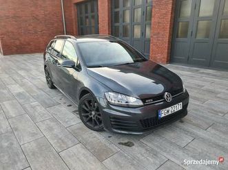 volkswagen golf gtd dsg gorzów wielkopolski - sprzedajemy.pl