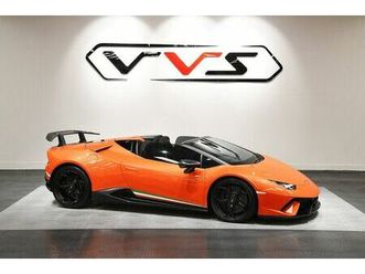 2018 lamborghini huracan 5.2 performante spyder