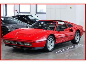 ferrari 328 gts italiana - targa mo - tagliandat