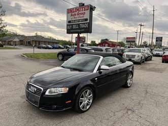 used 2007 audi s4 quattro awd 2dr convertible 6m