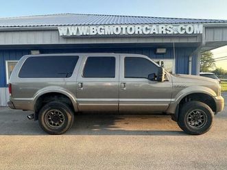 used 2005 ford excursion 137 wb 6.0l limited 4wd