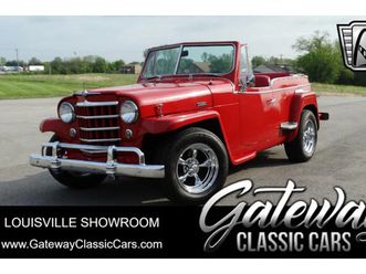 1950 willys jeepster convertible