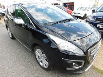 2014 peugeot 3008 crossover 1.6 allure thp (156bhp)