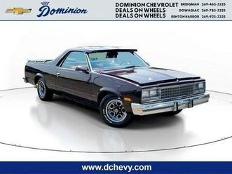 used 1986 chevrolet el camino ss