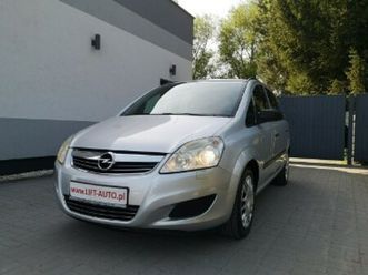 opel zafira b 1.6 16v ecotec 116km klima pod. fotele lift 7-osób serwisowany