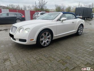 bentley continental gt cabrio 6.0 benzina 560 cp 2008/08 a schimb cu utilaje