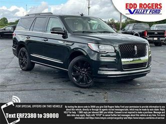 used 2024 lincoln navigator black label