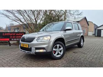 skoda yeti outdoor - 1.4 tsi greentech adventure leder-clima-navi-bj 2015