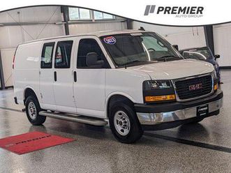 used 2023 gmc savana 2500 work van