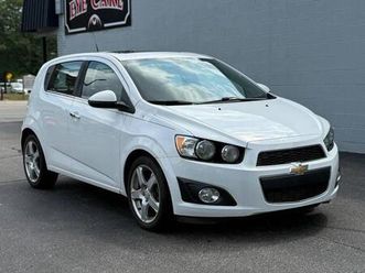 used 2014 chevrolet sonic ltz