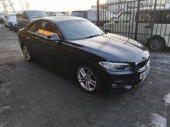 bmw 2 series 2.0 218d m sport euro 6 (start/stop) 2dr