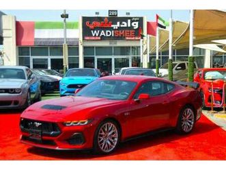 ford mustang gt 5.0l (435 hp) coupe a/t the best color for the mustang gt 2024//original rims/ready to drive