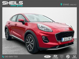 ford puma 1.0 petrol hybrid titanium 125bhp