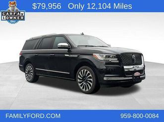 used 2024 lincoln navigator black label